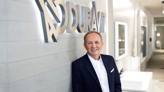 Stephan Tahy CEO Duravit