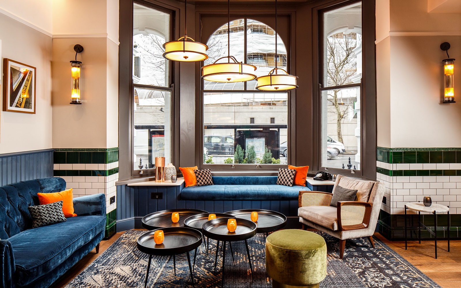 seating in lobby at Accor gloucester road by rpa group