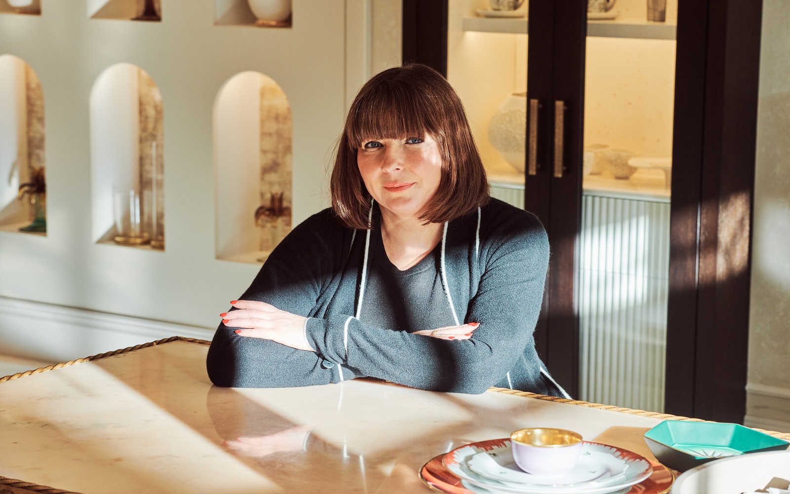 portrait of interior designer Georgina Wood Founder of Studio Clementine