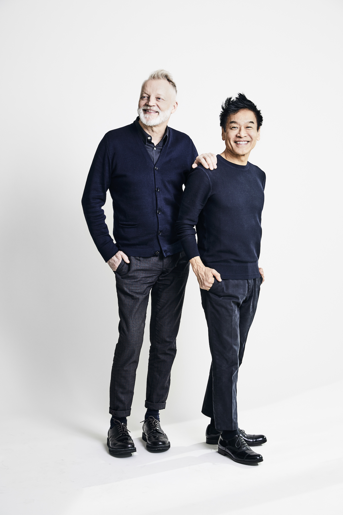 Portraits of Glenn Pushelberg and George Yabu