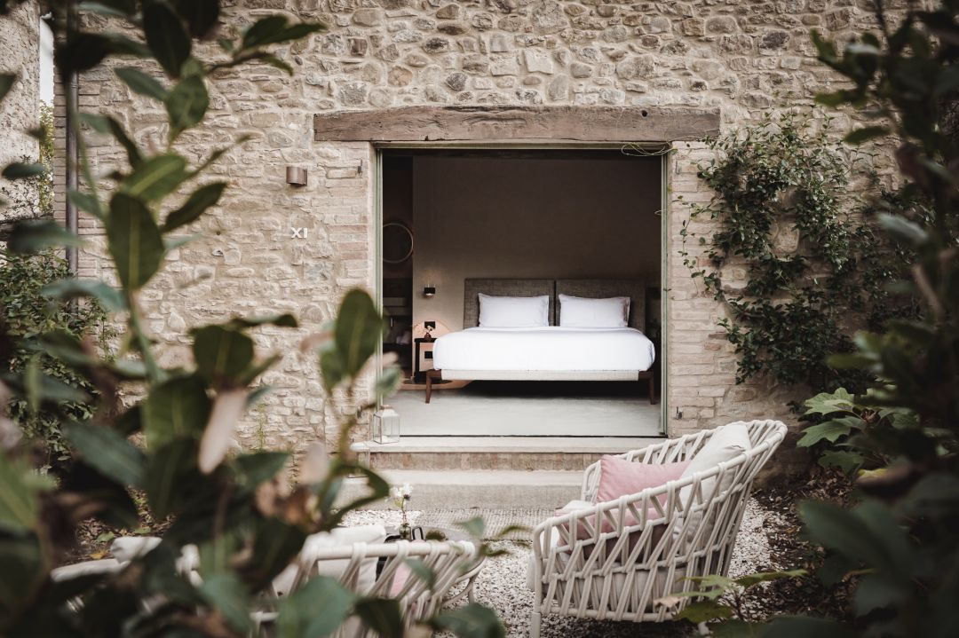 bedroom hidden in architecture